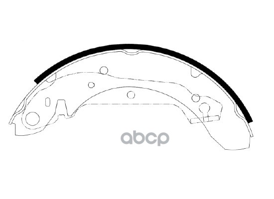 Колодки Тормозные Барабанные Hyundai: Sonata 85-98 HSB арт. HS0005