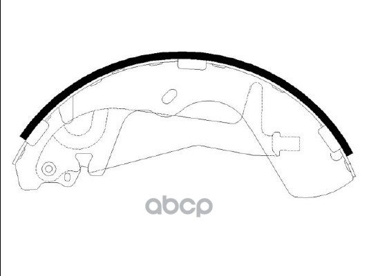 Колодки Тормозные Барабанные Hyundai: Galloper Ii 98-, H1 97-02, Starex 97-02, Terracan 01- HSB арт. HS0009