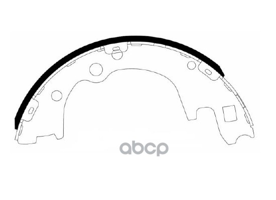 Колодки Тормозные Барабанные  Kia: Bongo 3 HSB арт. HS0015