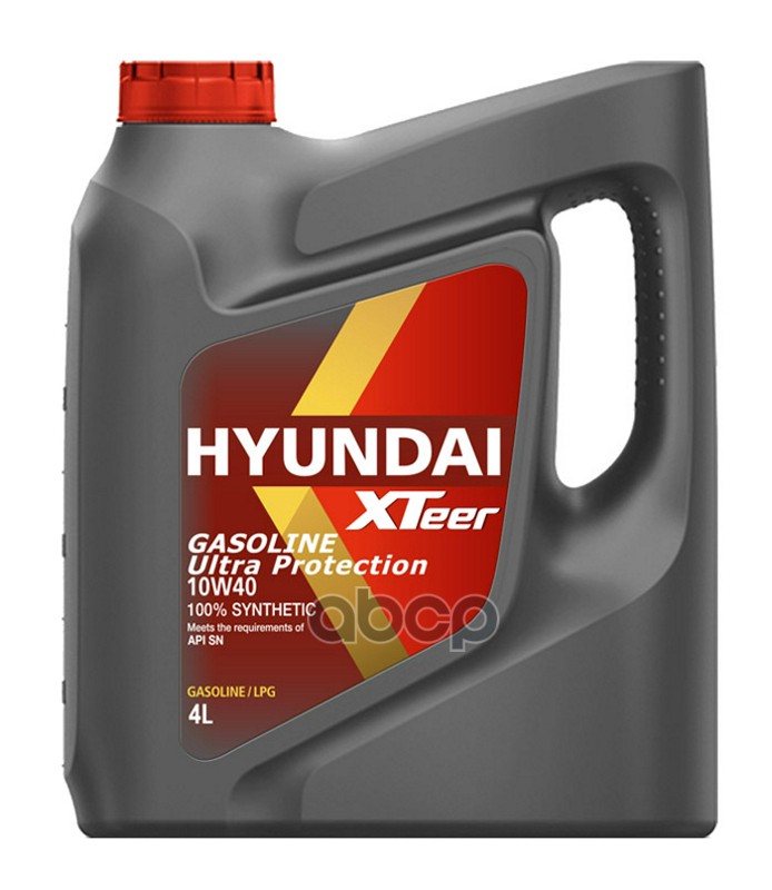 HYUNDAI XTeer Масло моторное Hyundai Xteer Gasoline Ultra Protection 10W-40 4 л 1041019