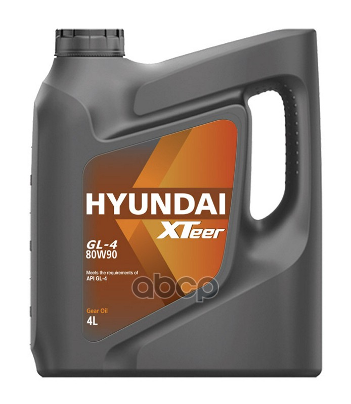 Масло Трансмиссионное Hyundai Xteer Gear Oil-4 80W-90 4Л 1041421 HYUNDAI XTeer арт. 1041421