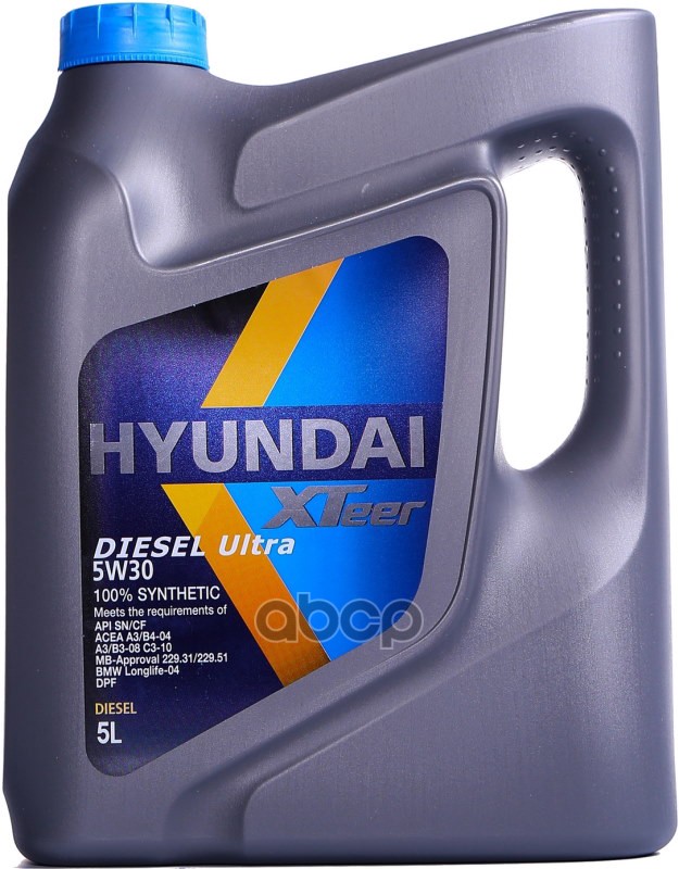 HYUNDAI XTeer Масло моторное Hyundai Xteer Diesel Ultra 5W-30 5 л 1051222