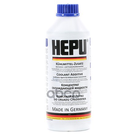 Антифриз HEPU Coolant G11 концентрат синий 1,5 л P999 Hepu арт. P999