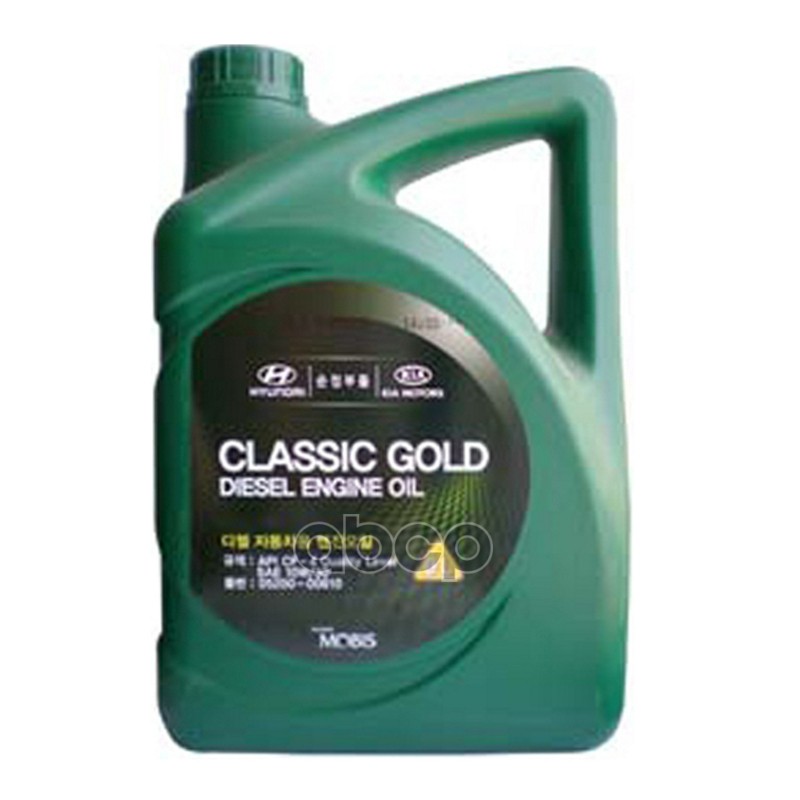 Hyundai-KIA Масло моторное HYUNDAI/KIA CLASSIC GOLD DIESEL 10W-30 минеральное 6 л 05200-00610