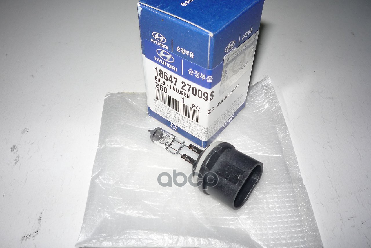 Лампочка Противотуманной Фары (12В, 27Вт) Hyundai-KIA арт. 1864727009S