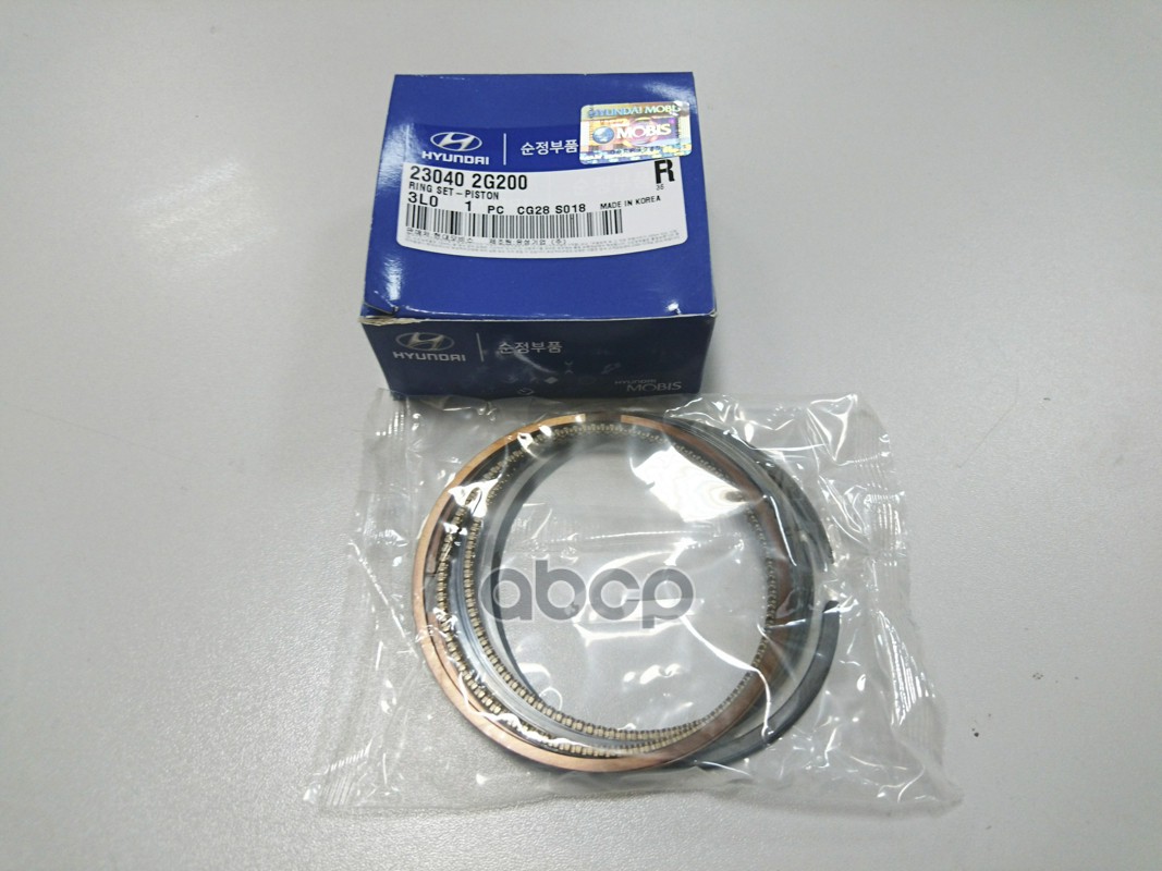 Кольца поршневые STD Hyundai-KIA арт. 230402G200