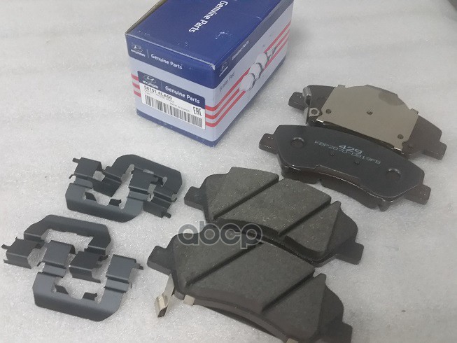 Колодки тормозные дисковые передние Hyundai-KIA арт. 581014LA00