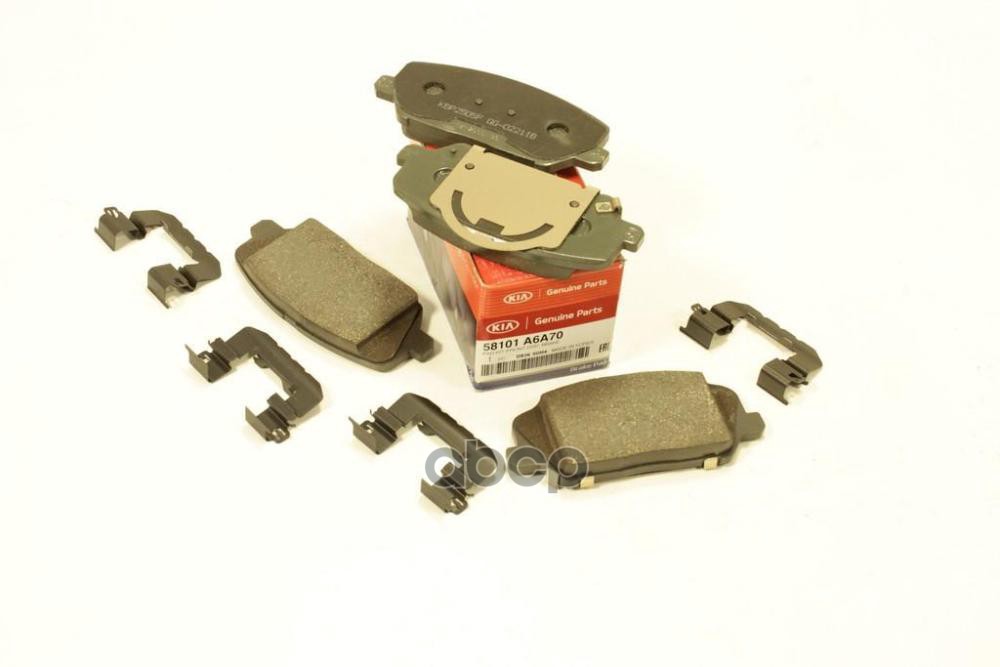 Колодки передние Elantra/i30/Cerato/Optima/Ceed/ProCeed HYUNDAI/KIA 58101-A6A70 Hyundai-KIA арт. 58101-A6A70