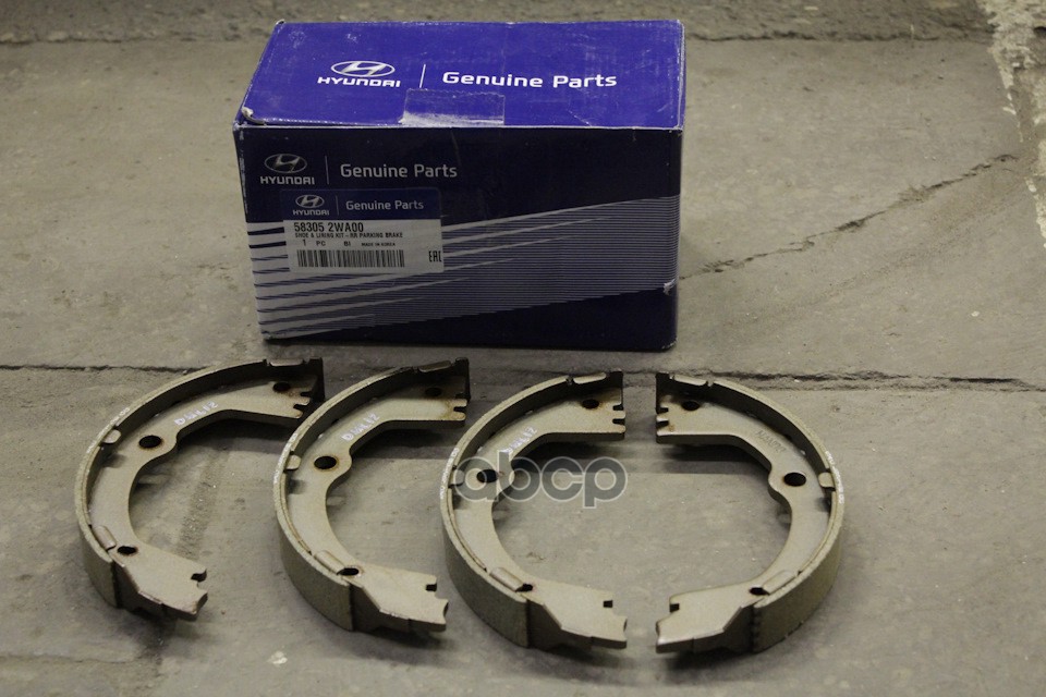 Колодки тормозные барабанные HYUNDAI/KIA 58305-2WA00 Hyundai-KIA арт. 58305-2WA00