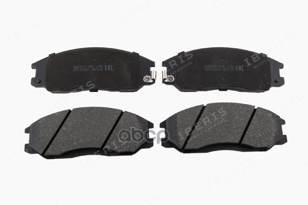 Колодки Тормозные Пер К-Т Hyundai Elantra Xd, Matrix Fc, Sonata Iv Ef IBERIS арт. IB153160