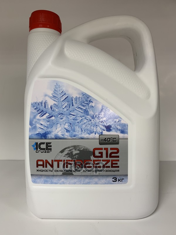 Антифриз Ice Cruizer G12-40 (3Кг) Красный ICE-CRUIZER арт. IC11403