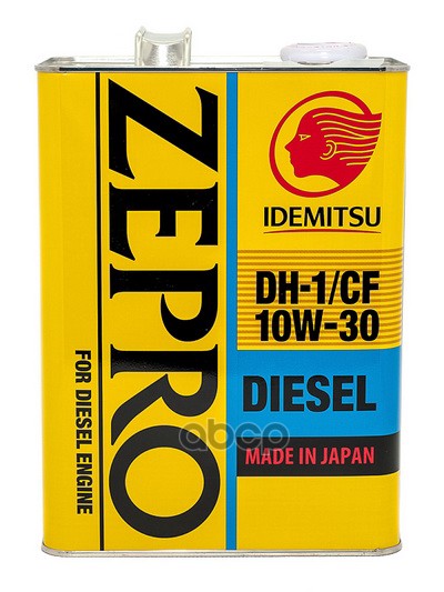 IDEMITSU Масло Моторное Idemitsu Zepro Diesel Cf/Dh-1 10W-30 (4Л) 2862-004