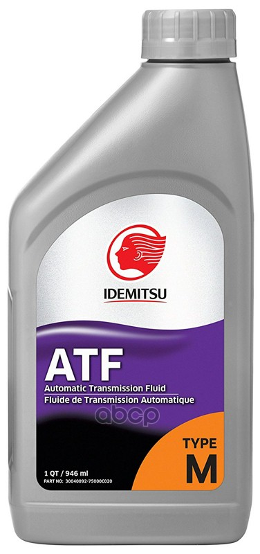 Масло Трансмиссионное  Idemitsu Atf Type-M 946Мл (10113-042P) 30040092-750 IDEMITSU арт. 30040092-750