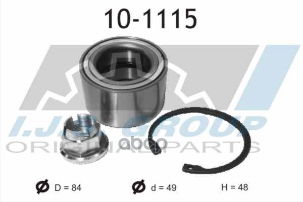 Подшипник Ступичный Nissan: Interstar Dci 120 02-  Opel: Movano Combi 1.9 Dti/2.2 Dti/2.5 D/2.5 Dti/2.8 Dti 98-, Movano 2.2 D...