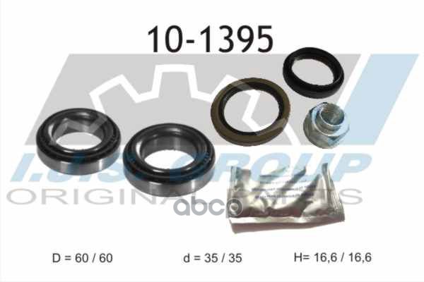 Подшипник Ступичный Chevrolet: Matiz 0.8/0.8 Lpg/1.0/1.0 Lpg 05-, Spark 0.8/1.0 Sx 05-  Daewoo: Matiz 0.8/1.0 98- IJS арт. 10...