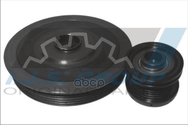 Шкив Коленвала К-Кт С Муфтой Citroen  Peugeot  Ford  Mazda 1.4Hdi/1.6Hdi 01- IJS арт. 17-1020KITA