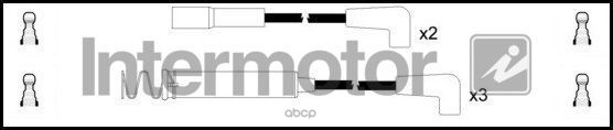 Комплект Проводов Зажигания Opel: Ascona C 86-88, Ascona C Хечбэк 86-88, Kadett E 86-91, Kadett E Combo 86-91, Kadett E Хечбэ...