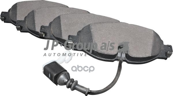 Колодки торм.компл. JP Group арт. 1163609510