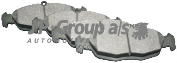 Колодки Тормозные Дисковые | Перед | JP Group арт. 1263600810