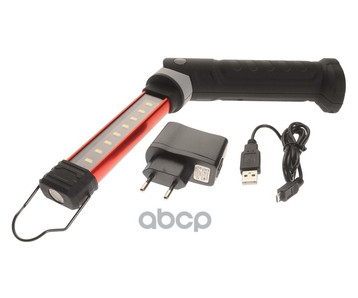 Лампа Переносная Светодиодная Аккумуляторная Поворотная На Магните 3.7V/2600 Ma 300 Люмен 180/120Град JTC арт. JTC-5348