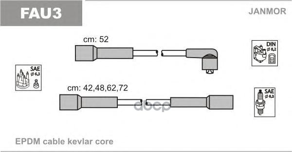 Провода Высоковольтные Janmor арт. FAU3