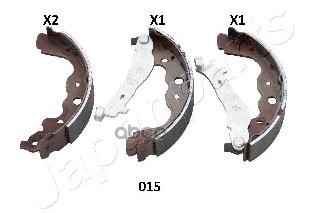 Колодки торм.бараб. Ren Duster 06/2010- Japanparts арт. gf015af