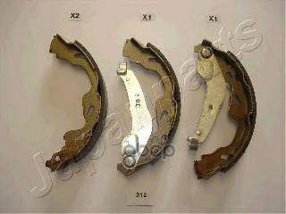 Колодки Торм. Бараб. Yaris 1.0/1.3 03- Japanparts арт. gf212af