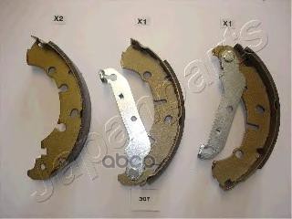 Колодки торм. бараб. Mazda 2 Japanparts арт. gf307af