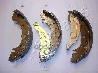 Колодки Тормозные Барабанные | Зад | Japanparts арт. GFK01AF