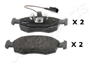 Колодки торм. дисковые Fiat 500 2010- Japanparts арт. pa0094af
