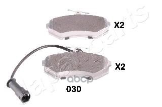 Колодки Торм.передн. Chery Tiggo Japanparts арт. pa030af