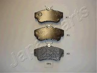 Колодки торм. дисковые Japanparts арт. pa094af
