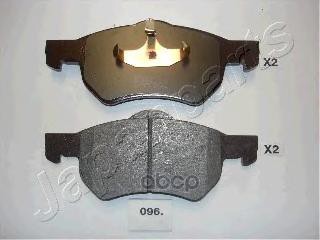 Колодки торм. дисковые Japanparts арт. pa096af