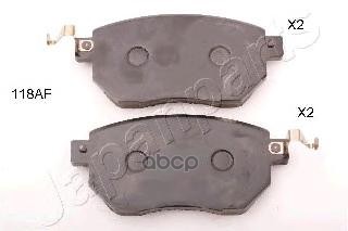 Колодки торм. диск Inf FX35/45 03- Japanparts арт. pa118af