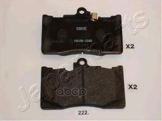Колодки торм.диск. Japanparts арт. pa222af