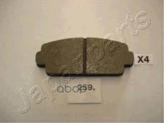 Колодки тормозные передние Japanparts арт. pa259af