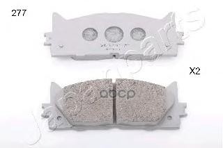 Колодки торм.пер. Lexus ES 3.5 (06-) Japanparts арт. pa277af