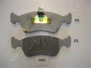 Колодки тормозные передние Japanparts арт. pa282af