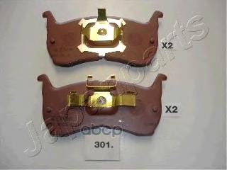 Колодки тормозные передние Japanparts арт. pa301af
