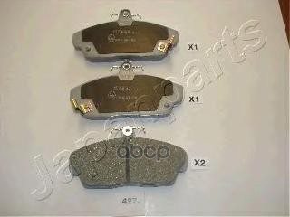 Колодки пер.HONDA CIVIC  95-01 PA-427AF Japanparts арт. PA-427AF