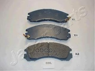 Колодки торм диск Premium Japanparts арт. pa599p