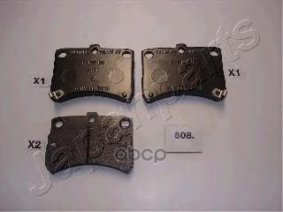 Колодки торм.диск. Japanparts арт. pa608af