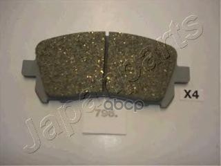 Колодки Тормозные Дисковые, Комплект | Перед | Japanparts арт. PA796AF