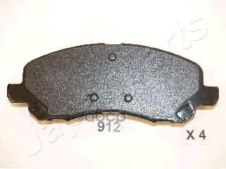Колодки торм. пер. Dodge Avenger Japanparts арт. pa912af