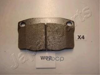 Колодки тормозные передние Japanparts арт. paw02af