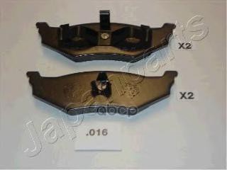 Колодки торм. диск. задн. Japanparts арт. pp016af