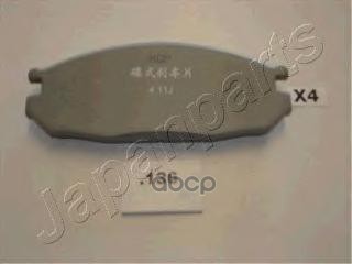 Колодки задние дисковые NISSAN Patrol Japanparts арт. pp136af