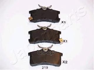 Колодки тормозные диск. Japanparts арт. pp219af