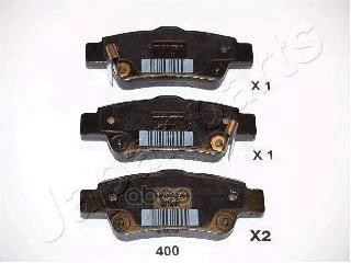 Колодки торм. диск. задн. CR-V II Japanparts арт. pp400af