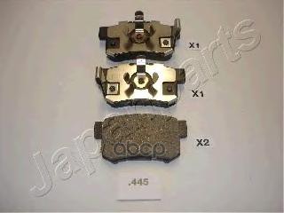 Колодки торм.диск. Japanparts арт. pp445af